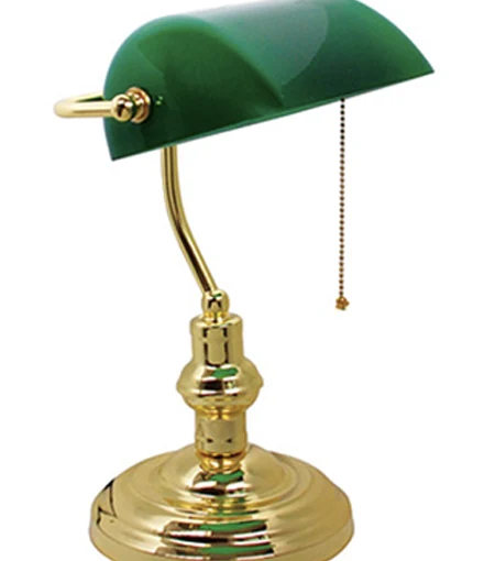Vintage Banker’s Lamp